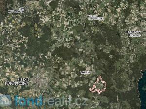 Prodej pole, Třeboň - Branná, 77070 m2