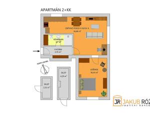 Prodej bytu 2+kk, Poniklá, 605 m2