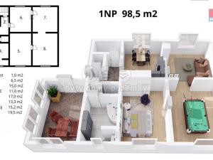 Prodej rodinného domu, Pchery - Humny, U Dobré Vody, 240 m2