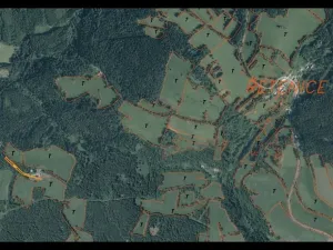 Dražba pozemku, Nicov, 1922 m2