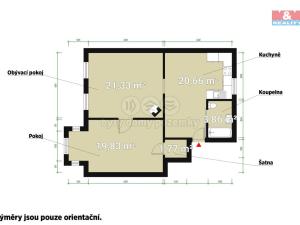 Pronájem bytu 2+1, Chotěšov, Mantovská, 67 m2