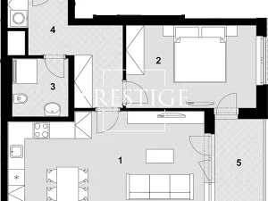 Pronájem bytu 2+kk, Praha - Třebonice, Do zahrádek I, 55 m2