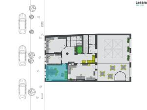 Pronájem kanceláře, Teplice, Krupská, 29 m2