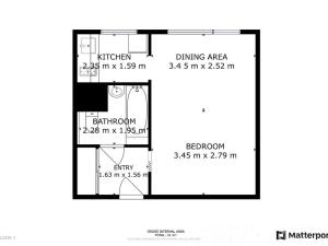 Pronájem bytu 1+kk, Praha - Modřany, Pejevové, 30 m2