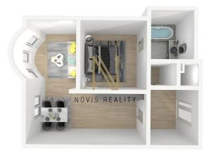 Pronájem bytu 1+1, Plzeň, Denisovo nábřeží, 56 m2