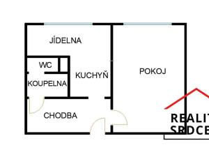 Prodej bytu 1+1, Karviná, Nedbalova, 38 m2