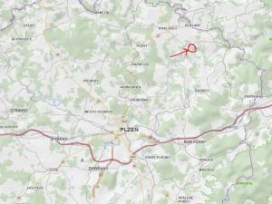 Prodej lesa, Všehrdy, 2825 m2