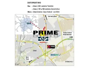 Pronájem kanceláře, Praha - Malešice, Tiskařská, 54 m2