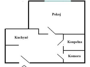 Pronájem bytu 1+kk, Praha - Nové Město, Žitná, 36 m2