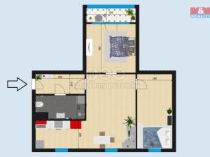 Prodej bytu 3+1, Kolín - Kolín II, Benešova, 64 m2
