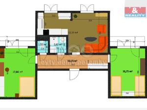Pronájem bytu 3+1, Kutná Hora - Šipší, 17. listopadu, 71 m2