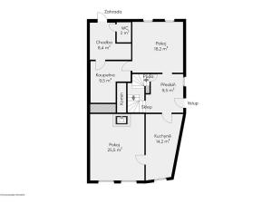Prodej rodinného domu, Stráž, 88 m2