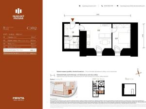 Prodej bytu 2+kk, Praha - Nusle, Bělehradská, 45 m2
