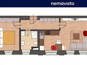 Pronájem bytu 2+kk, Ostrava, Preslova, 50 m2