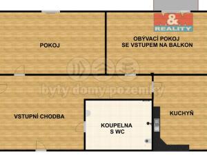 Pronájem bytu 2+1, Chrudim - Chrudim IV, Strojařů, 58 m2
