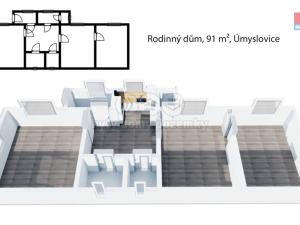 Prodej rodinného domu, Úmyslovice, 91 m2