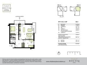 Prodej bytu 3+kk, Praha - Chodov, Dunovského, 76 m2