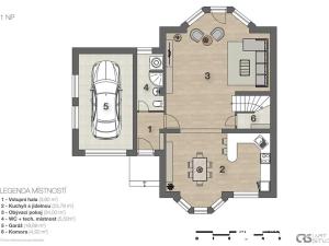Prodej rodinného domu, Bořanovice, V sazenicích, 148 m2