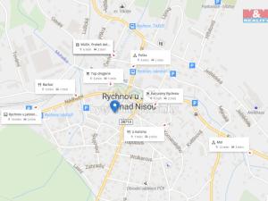 Pronájem bytu 1+1, Rychnov u Jablonce nad Nisou, nám. Míru, 35 m2