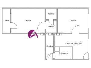 Prodej bytu 2+1, Olomouc, Řezáčova, 58 m2