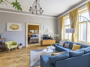 Pronájem bytu 5+1, Praha - Nové Město, Masarykovo nábřeží, 157 m2