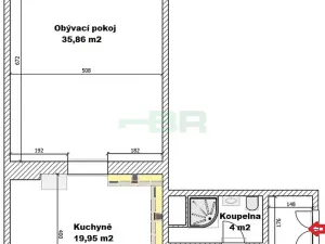 Pronájem bytu 1+1, Praha - Staré Město, Dlouhá, 70 m2