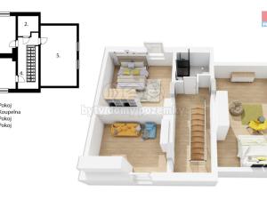 Prodej rodinného domu, Žiželice, Husova, 123 m2