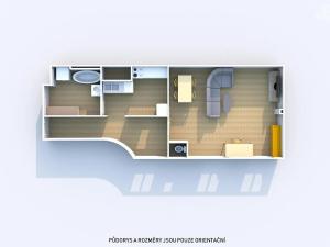 Prodej bytu 1+1, Plzeň, náměstí Míru, 55 m2