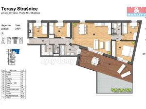 Pronájem bytu 5+kk, Praha, U hranic, 100 m2
