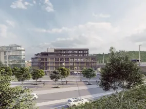 Pronájem kanceláře, Praha - Hlubočepy, Strakonická, 765 m2