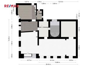 Prodej obchodního prostoru, Hostouň, Chodské náměstí, 499 m2