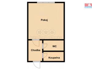 Pronájem bytu 1+kk, Pelhřimov, Táborská, 29 m2