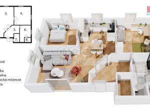 Prodej rodinného domu, Staré Křečany, 88 m2