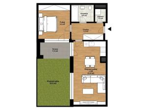 Pronájem bytu 2+kk, Praha - Nusle, Muzikova, 81 m2