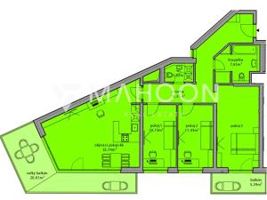 Prodej bytu 4+kk, Praha - Hostivař, Horolezecká, 105 m2