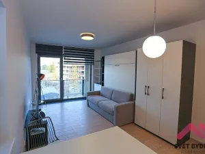 Pronájem bytu 1+kk, Praha - Karlín, U Mlýnského kanálu, 35 m2