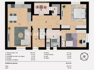 Prodej rodinného domu, Hostinné, Prostřední, 230 m2