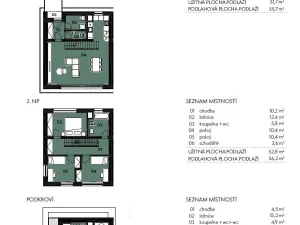 Prodej rodinného domu, Klecany, Topolová, 142 m2