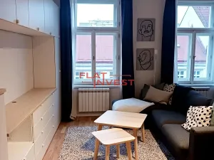 Pronájem bytu 1+kk, Praha - Karlín, Vítkova, 39 m2