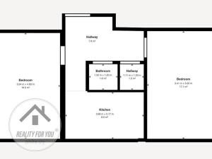 Prodej bytu 2+1, Citice, 53 m2