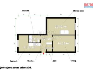 Prodej bytu 2+1, Sokolov, Mánesova, 63 m2