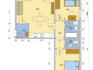 Pronájem bytu 3+kk, Kaznějov, Na Komárově, 70 m2