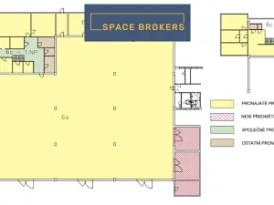 Pronájem skladu, Panenské Břežany, 500 m2