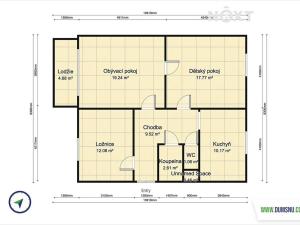 Pronájem bytu 3+1, Šumperk, Finská, 70 m2