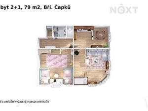 Prodej bytu 2+1, Šumperk, Bří. Čapků, 79 m2