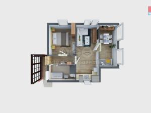 Prodej rodinného domu, Dolní Beřkovice, Dolní hájek, 43 m2