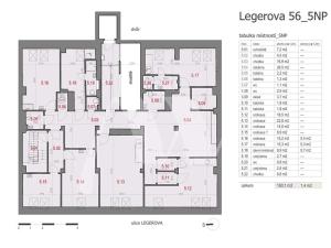 Pronájem kanceláře, Praha - Vinohrady, Legerova, 240 m2