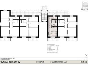 Prodej bytu 1+kk, Šanov, Břízová, 34 m2