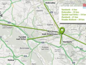 Pronájem bytu 1+1, Rychnov nad Kněžnou, Mírová, 40 m2