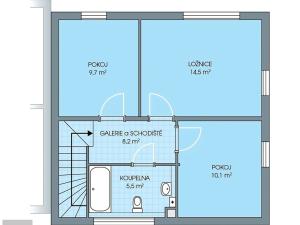 Prodej rodinného domu, Praha, 108 m2